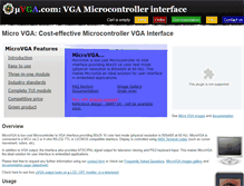 Tablet Screenshot of microvga.com